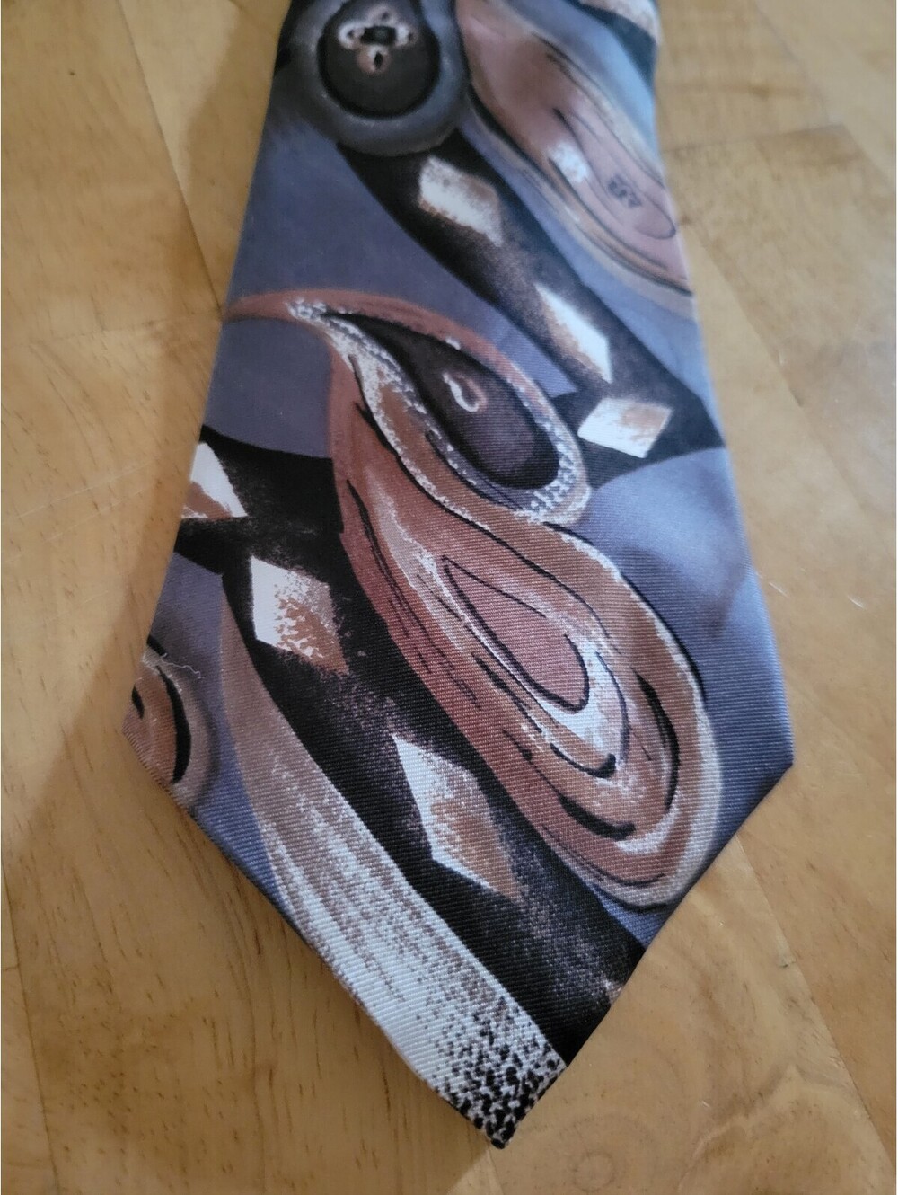 Vintage Halston III 100% Italian Silk Tie Paisley Pattern Men's Silk Neckwear